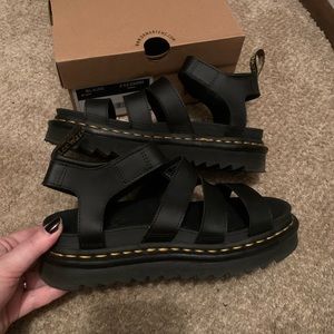 Black Dr. Martens Blaire Sandals Sz 7